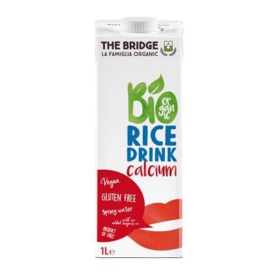 Biodrink 1L Rice Calcium - The Bridge - Pulmino Contadino