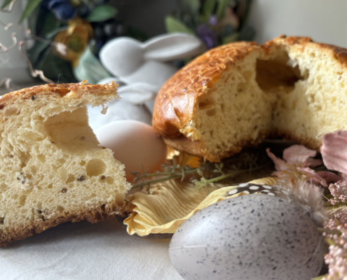Schiaccia di Pasqua Panificio Montomoli - Pulmino Contadino