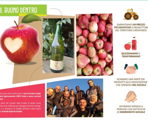 Buono Dentro - Mela Rossa di Cremona