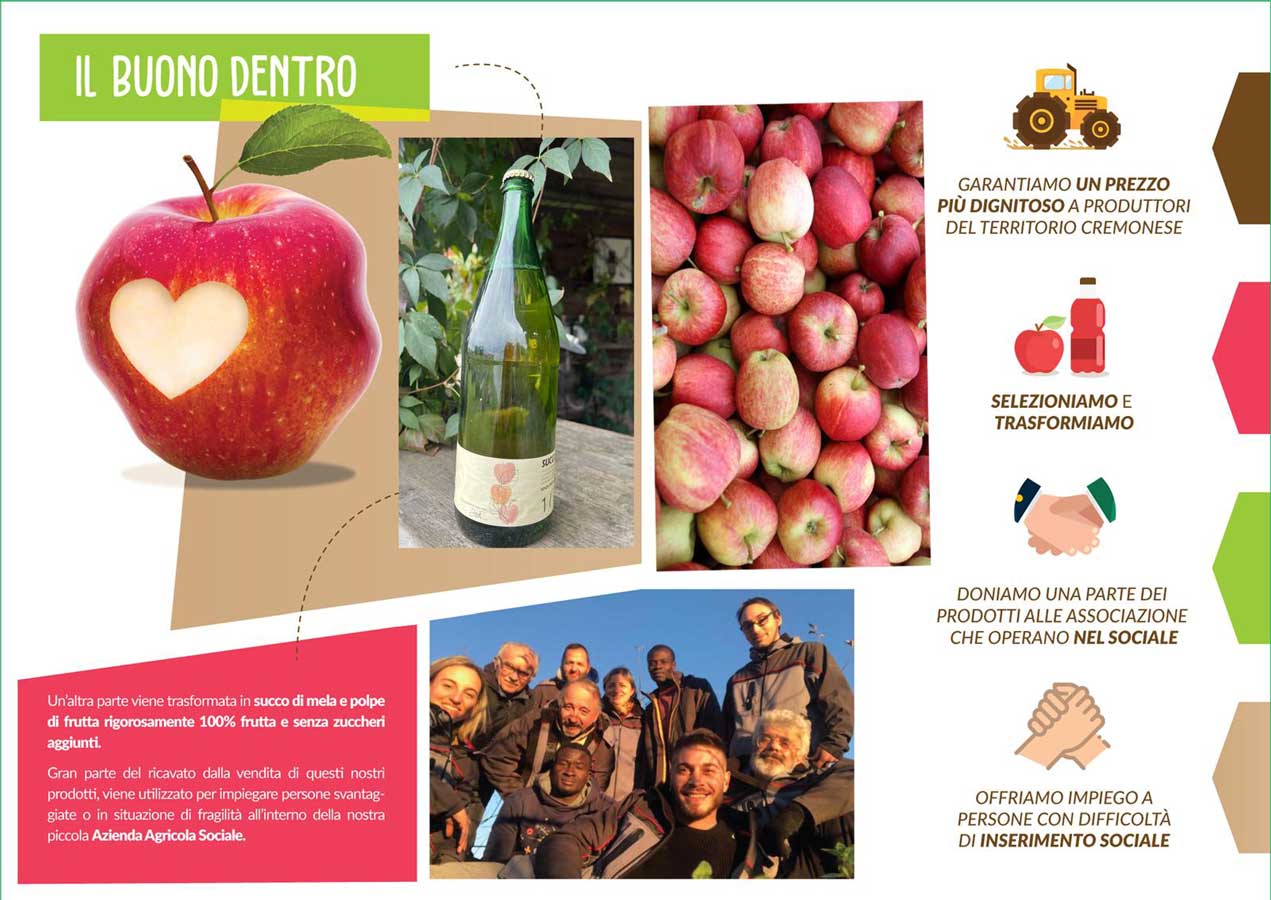 Buono Dentro - Mela Rossa di Cremona