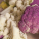 Cime di cavolfiore viola e bianco - Pulmino Contadino