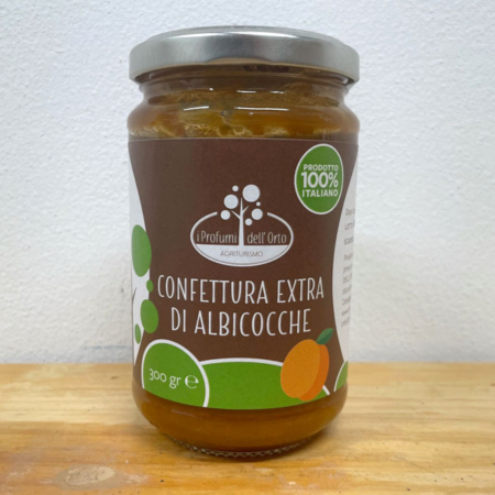 Confettura albicocche - I Profumi dell'Orto di Campagnatico, Grosseto - Produttrice del Pulmino Contadino