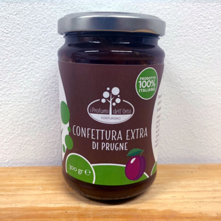 Confettura prugne - I Profumi dell'Orto di Campagnatico, Grosseto - Produttrice del Pulmino Contadino