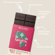 Cioccolato prodotto interamente in Ghana da fairafric - Pulmino Contadino