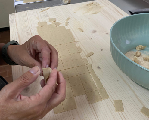 Laboratorio di pasta fresca artigianale - Pulmino Contadino