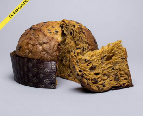 Panettone al cioccaolato Liberomondo con ingredienti del commercio equo e solidale - Pulmino Contadino