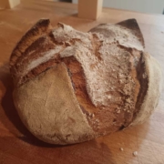 "Pane Khorasan" del panificio Le Pietre con "farina Khorasan" Le Pietre - Pulmino Contadino