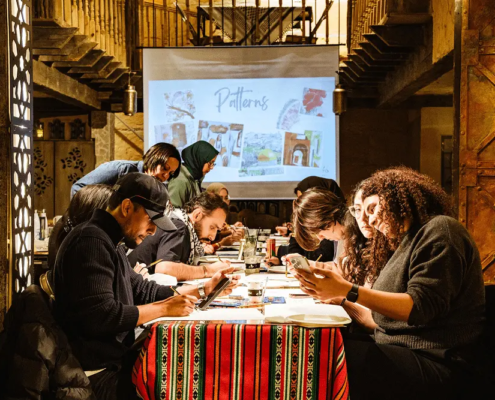 Palestine House (Londra) - Pulmino contadino