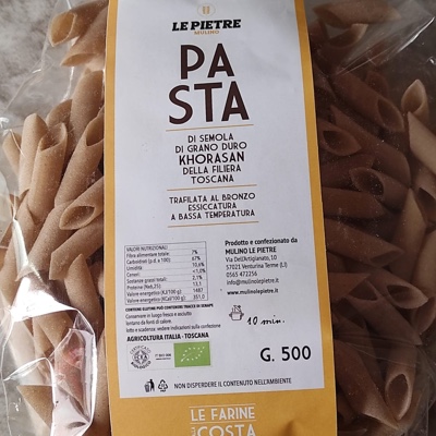 Penne lisce Le Pietre 500g – Venturina (Li) – Pulmino Contadino Penne lisce Le Pietre 500g - Venturina (Li) - Pulmino Contadino
