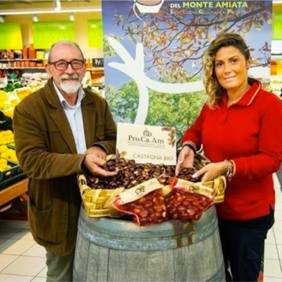 Produttori castagne Amiata (Pro.Ca.Am)- Pulmino contadino