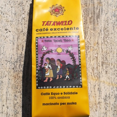 Caffè Excelente per moka – Tatwelo – 250 g – Pulmino Contadino Caffè Excelente per moka - Tatwelo – 250 g - Pulmino Contadino