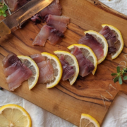 Tonno rosso affumicato - Cooperativa San Leopoldo - Grosseto - Pulmino Contadino