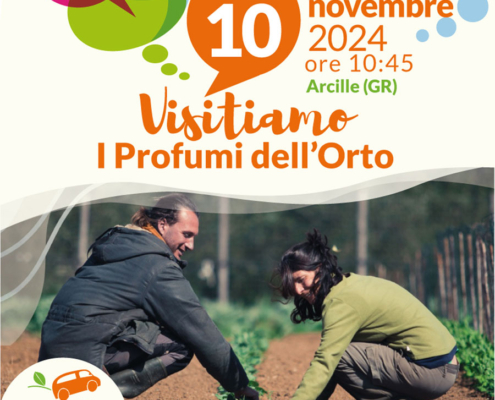 10 novembre 2024 visita al produttore I profumi dell'orto - Pulmino contadino