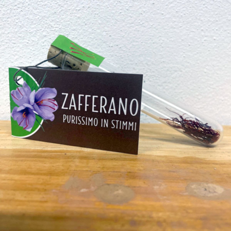 zafferano puro in stimmi - I Profumi dell'Orto di Campagnatico, Grosseto - Produttrice del Pulmino Contadino
